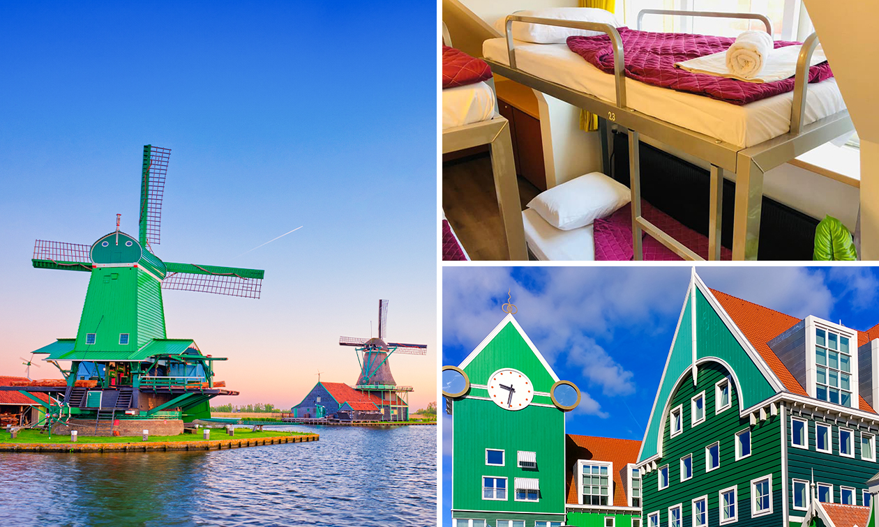 Overnachting + evt. late check-out en lunch of diner in Zaandam