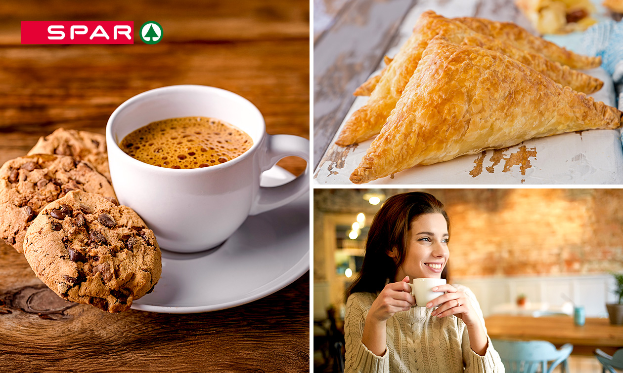 Strippenkaart of warme drank + appelflap of koek bij SPAR Arnhem