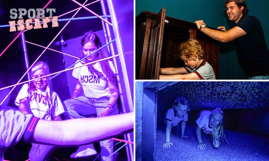 Escaperoom voor 2-8 personen (60 min)