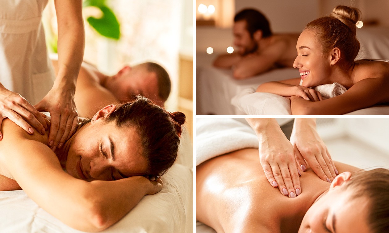 Massage relaxant du corps en solo (60 min) ou en duo (50 min) à Liège