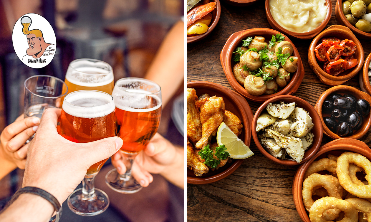 3 bieren + 2-, 3- of 4-gangen tapas bij Stadsbrouwerij Oostende 't Koelschip