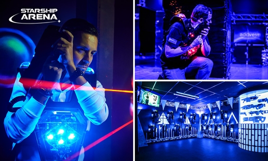 2 ou 3 parties de laser game (30 min) au cœur de Lille