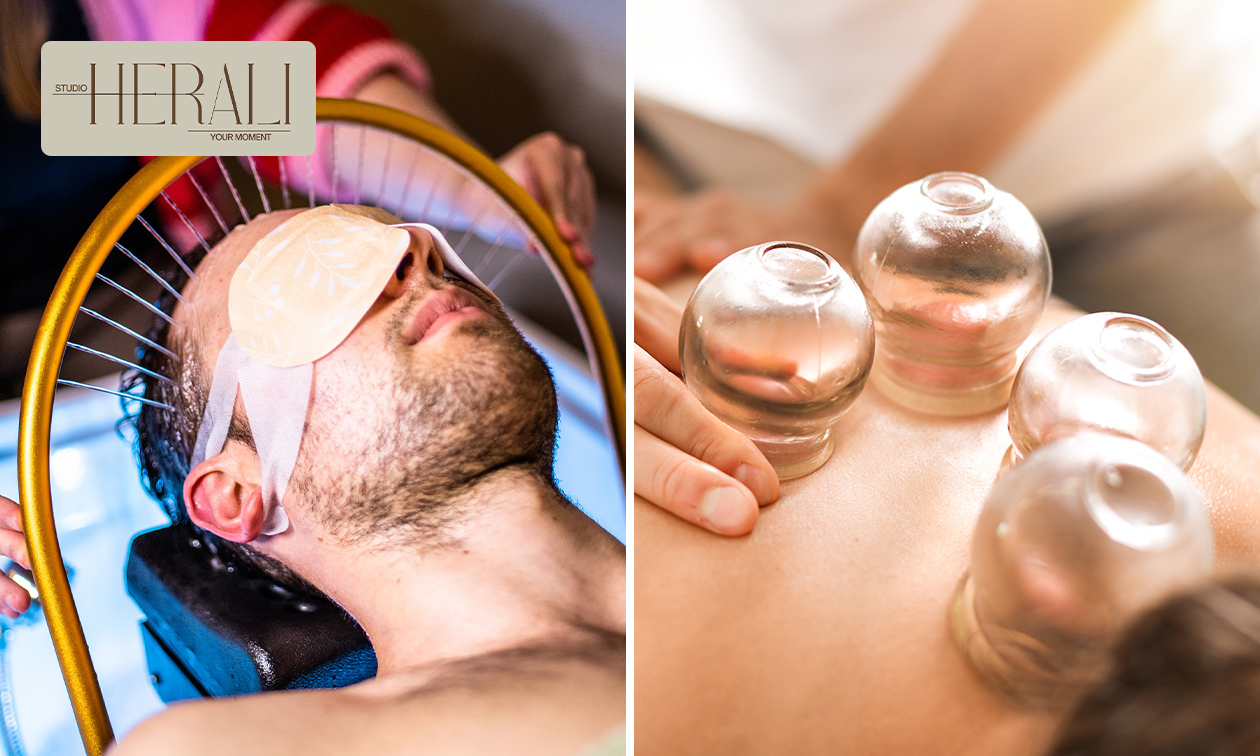 Japanese head spa naar keuze (50 of 80 min) of cupping-behandeling (50 min) + drankje