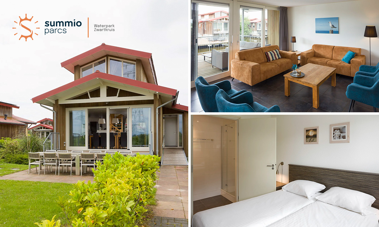 Midweek of weekend weg voor 6 tot 10 personen in Friesland