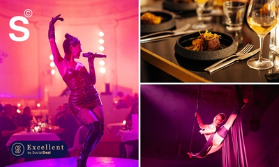 Dinner experience + 4- of 5-gangendiner van de chef bij SUPPER Restaurant