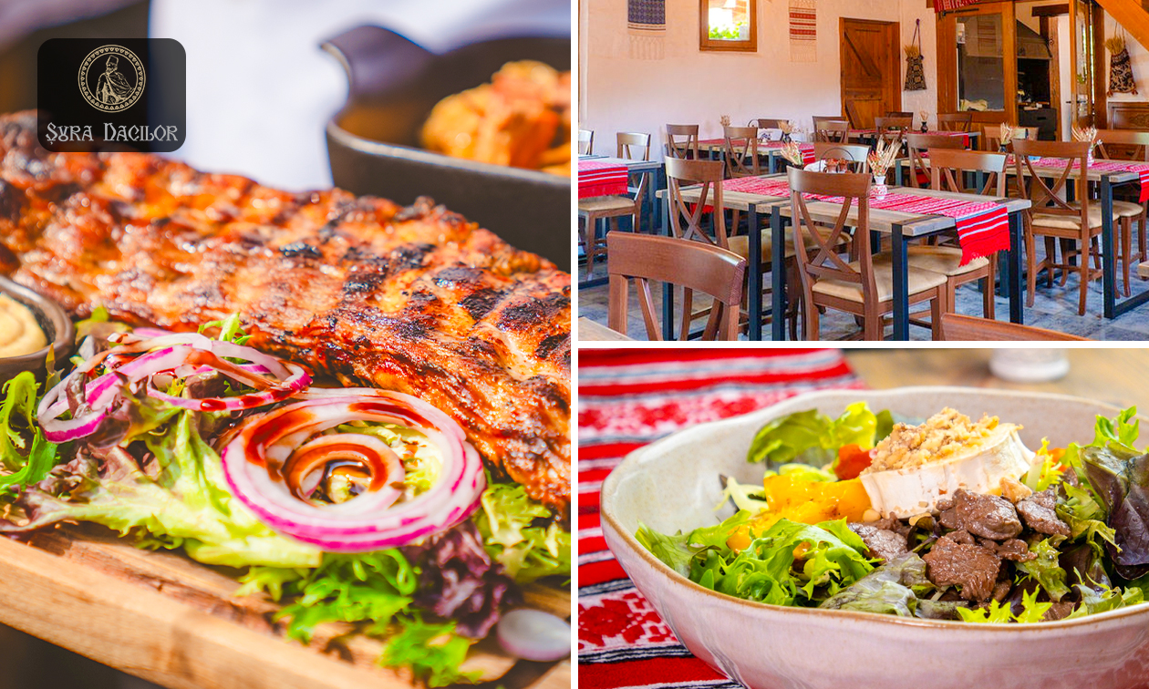 Roemeense 3-gangenlunch of -diner à la carte