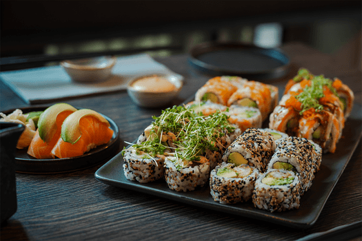 Takeaway fra Sushi2500