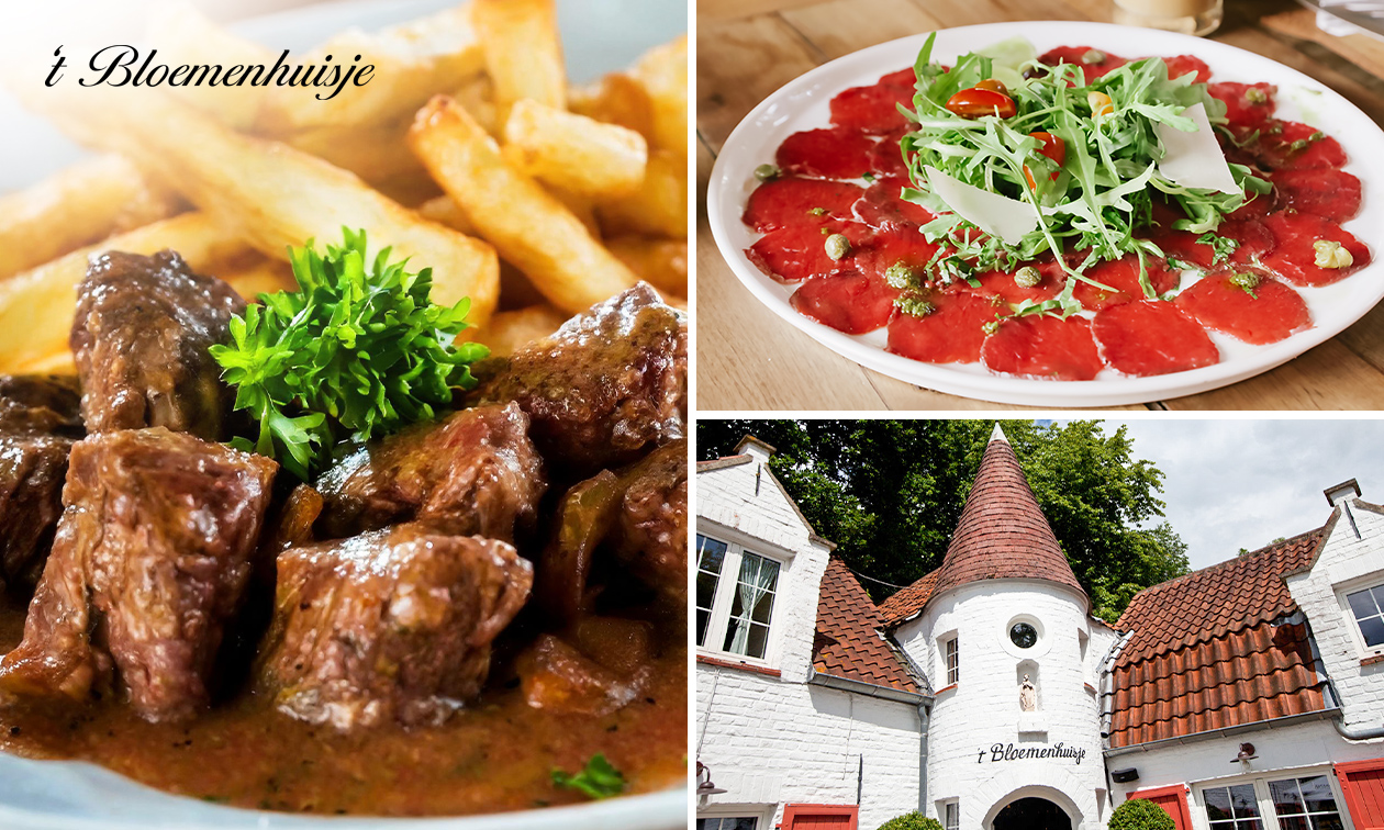 3-gangen keuzediner bij 't Bloemenhuisje