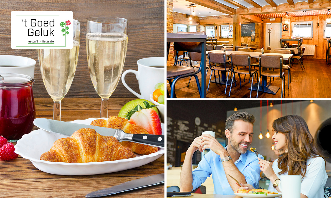 Luxe ontbijt + bubbels