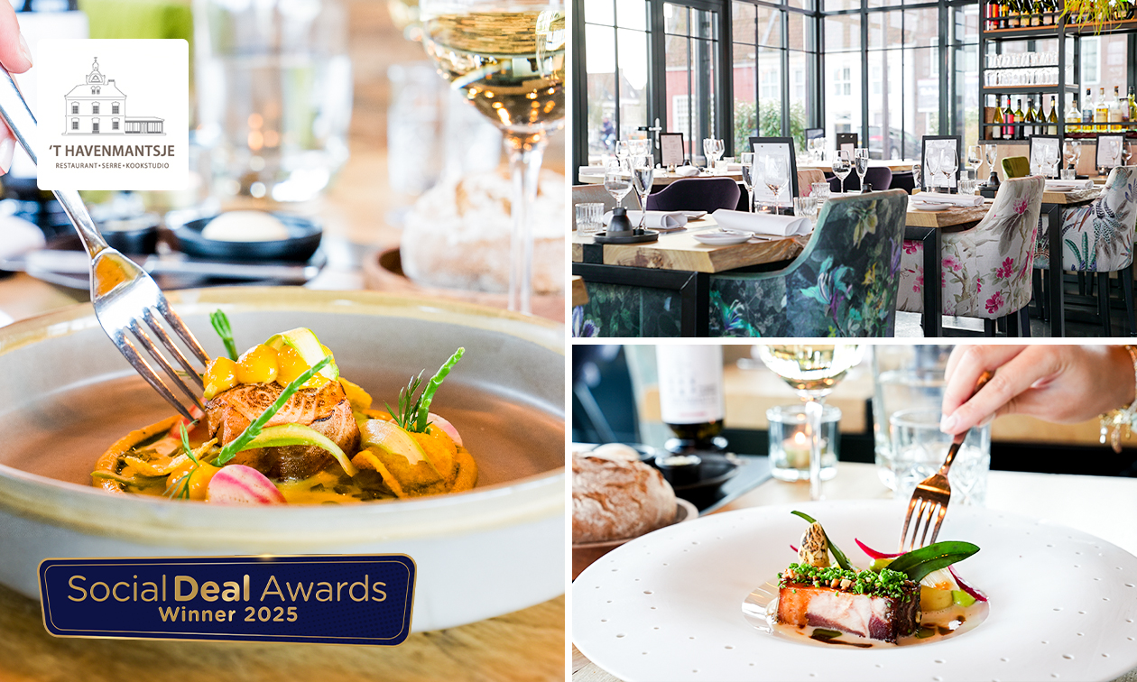 5-gangendiner van de chef bij 't Havenmantsje
