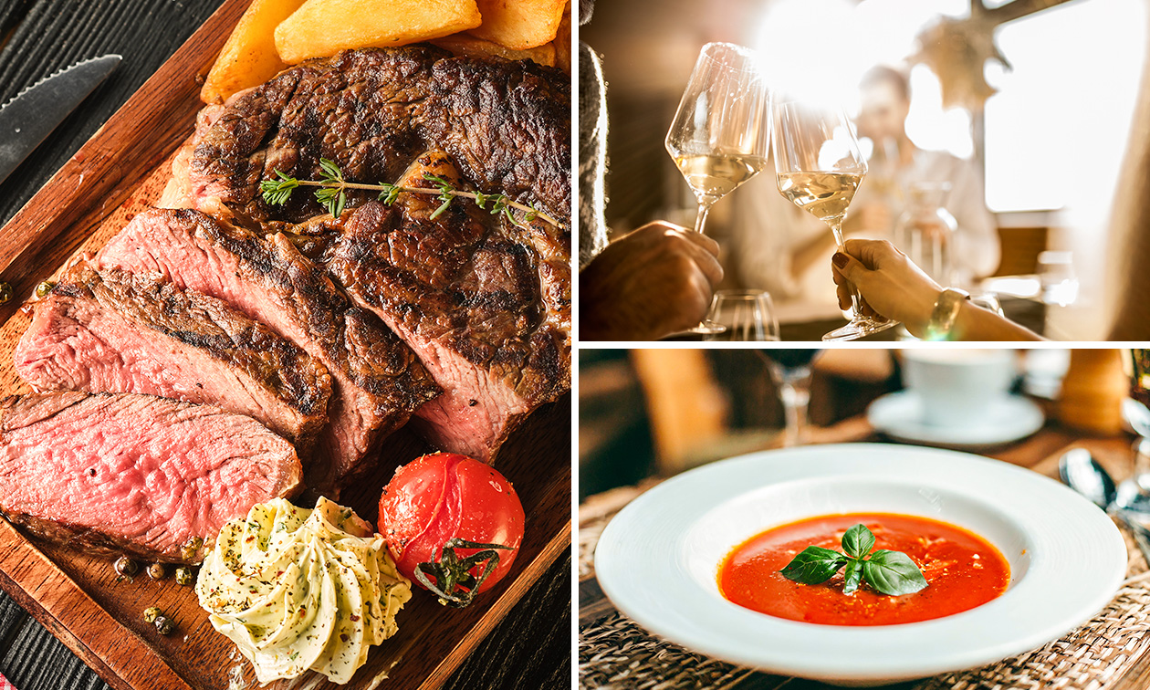 3-gangenlunch of -diner à la carte bij 't Molenhuys