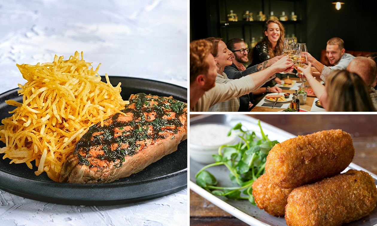 2-gangen keuzelunch of -diner bij 't Steppenhuisje