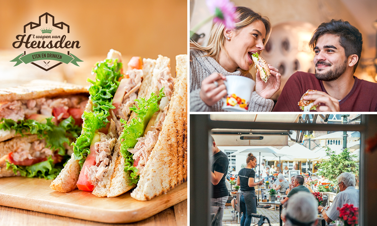 2-gangen keuzelunch bij 't Wapen van Heusden
