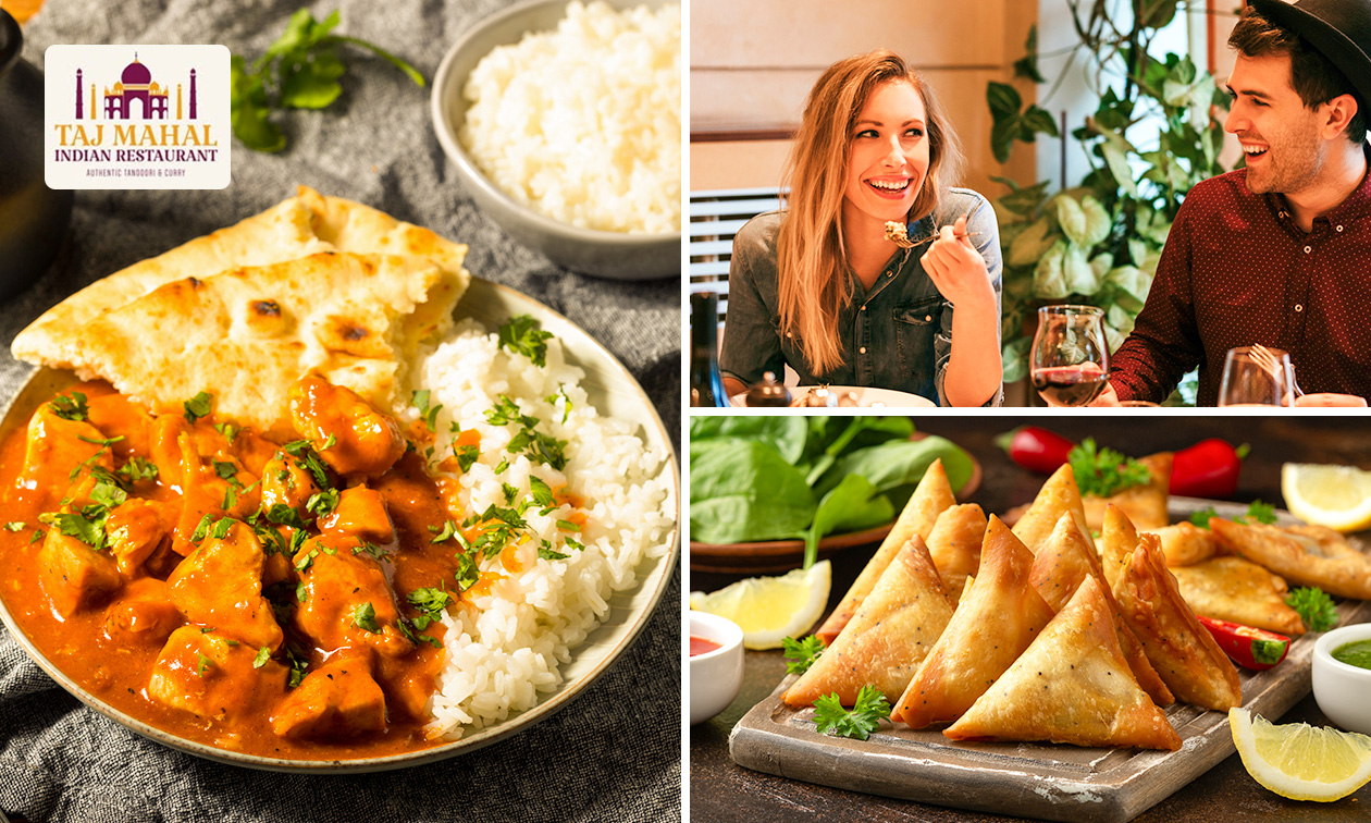 Indiaas 2- of 3-gangen keuzediner bij Taj Mahal in hartje Gent