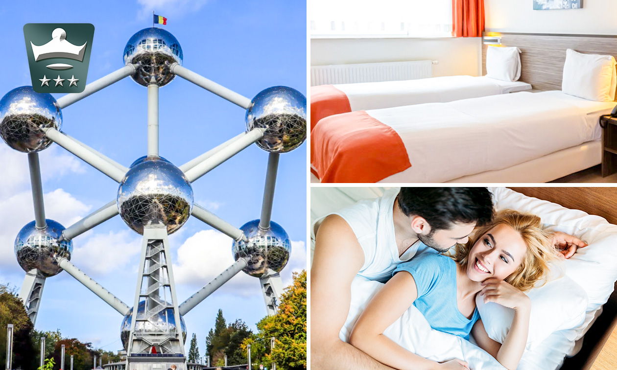 Overnachting voor 2 + ontbijtbuffet + late check-out in Zaventem