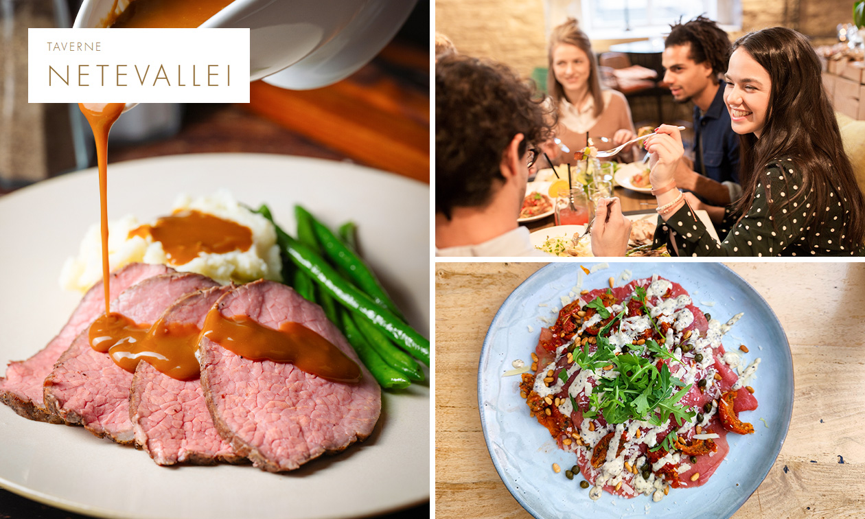 2- of 3-gangendiner of -lunch à la carte