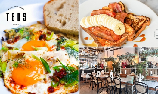 Brunch- of lunchgerecht naar keuze bij Teds Eindhoven