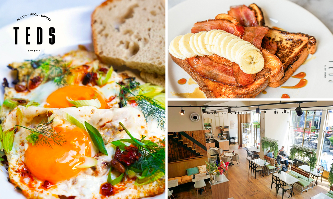 Brunch- of lunchgerecht naar keuze bij Teds in hartje Rotterdam