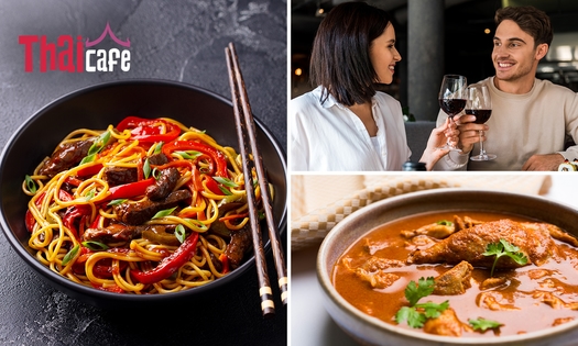 Thaise keuzelunch of -diner bij Thai Café Knokke
