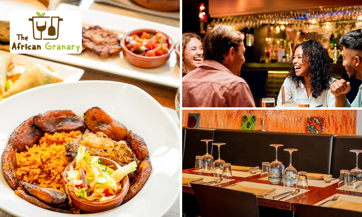 Afrikaans 2- of 3-gangen keuzediner in hartje Den Haag