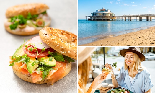 3-gangen keuzelunch of lunchgerecht naar keuze aan zee in Blankenberge