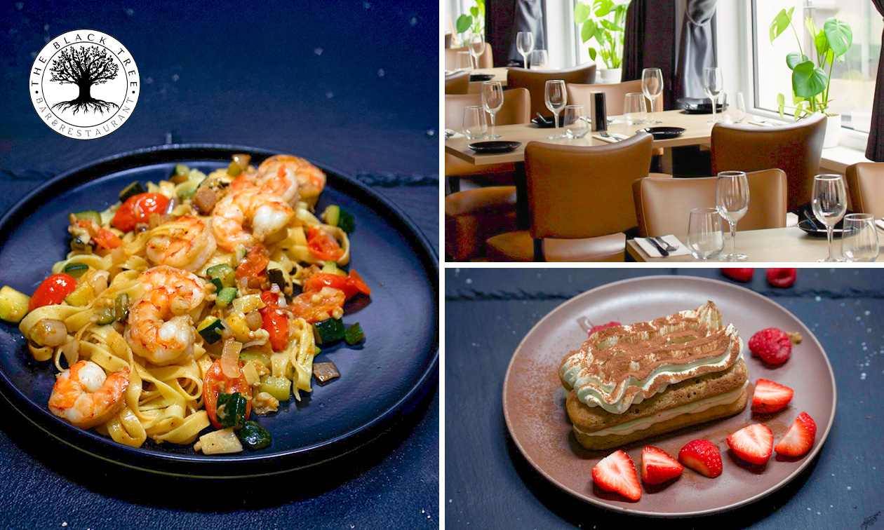 3-gangenlunch of -diner à la carte