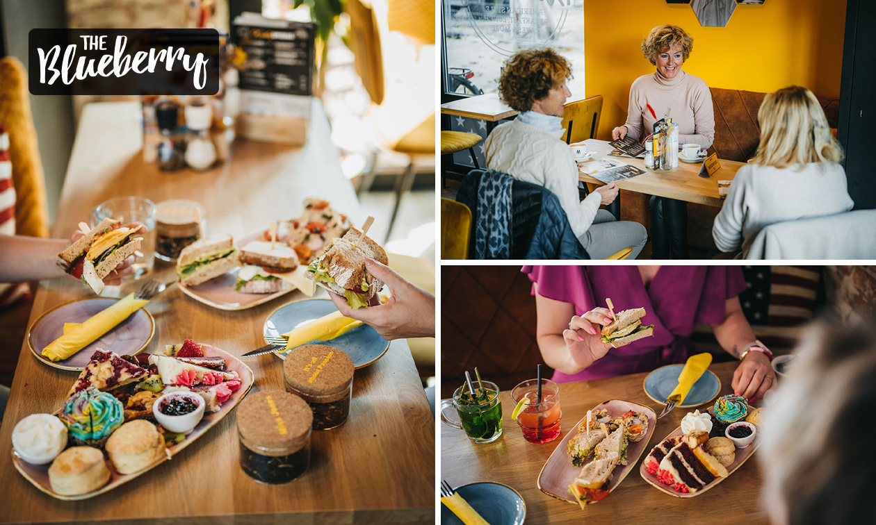 Amerikaanse lunch of zomer high tea bij The Blueberry Nijkerk