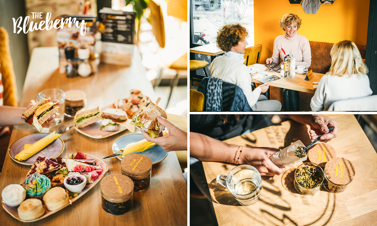 Amerikaanse herfst-high tea (1,5 uur) bij The Blueberry Nijkerk