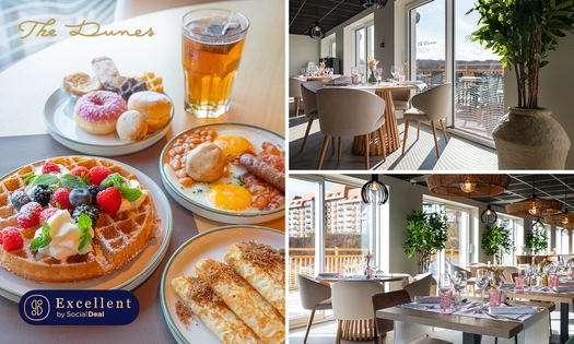 Luxe ontbijtbuffet (90 min) bij The Dunes Restaurant