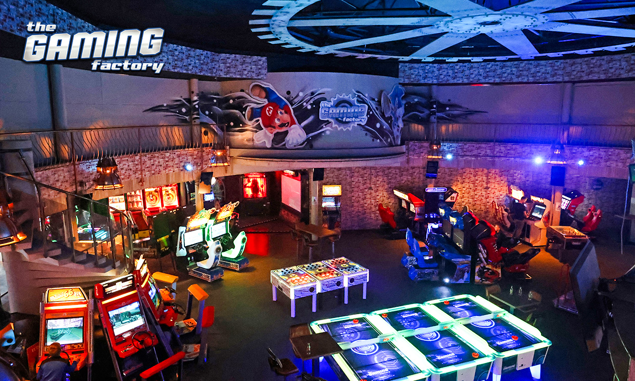 Onbeperkt gamen (3 uur) evt. + Pixel Play (30 min) en/of Level Up (60 min) bij The Gaming Factory