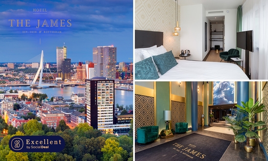 Nuit pour deux + bon d'achat + prosecco au cœur de Rotterdam