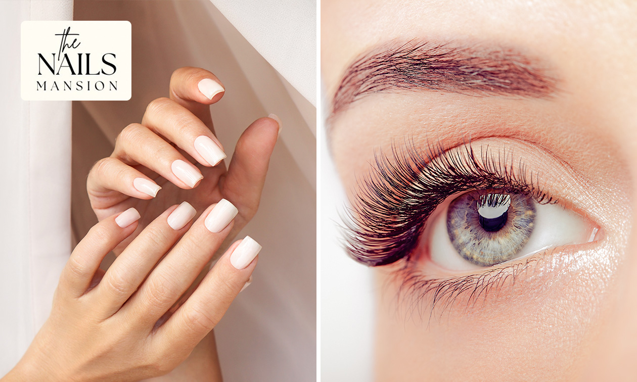 Wimperextensions of nagelbehandeling naar keuze