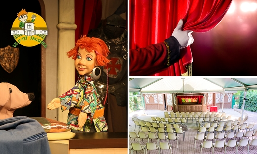 Ticket pour un spectacle de marionnettes à Lille
