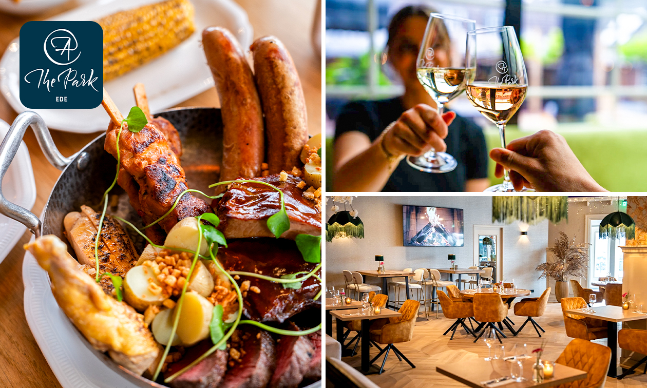 3-gangendiner van de chef + welkomstdrankje of paasbrunch bij Restaurant @ThePark