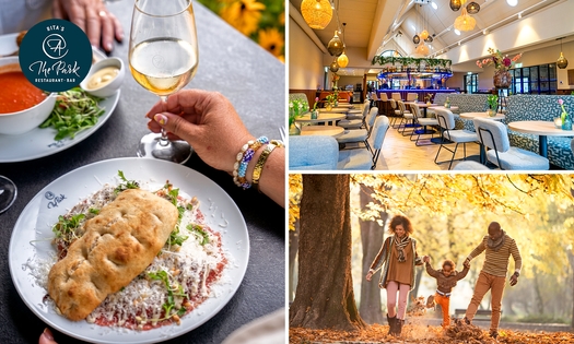Wandelarrangement incl. warme drank + gebak + 2-gangenlunch bij @ThePark