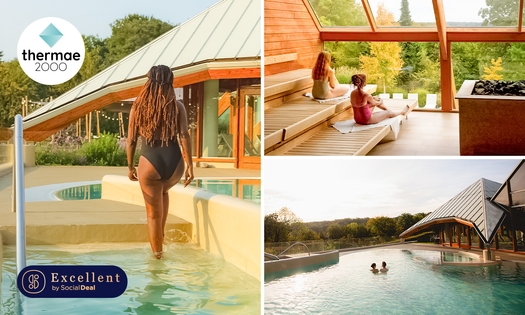 Bei Thermae 2000: Abend- oder Tageseintritt und Wellness-Aktivität nach Wahl