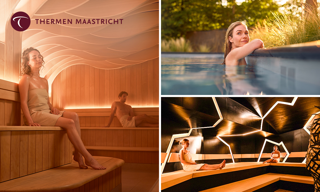 Entrée en matinée, en soirée ou à la journée aux Thermes de Maastricht