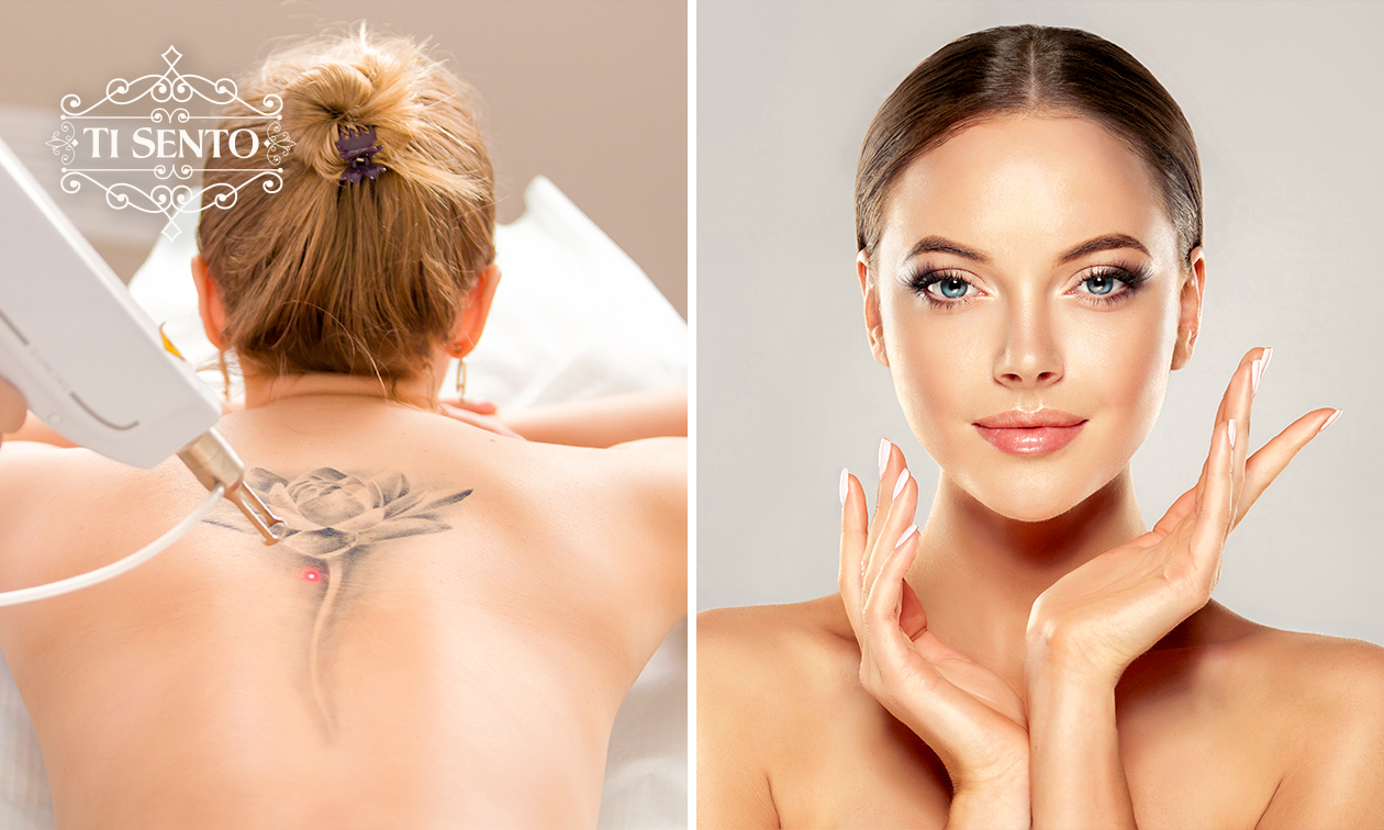 Gezichtsbehandeling naar keuze (45 min) of tattoo verwijderen (1-30 cm)