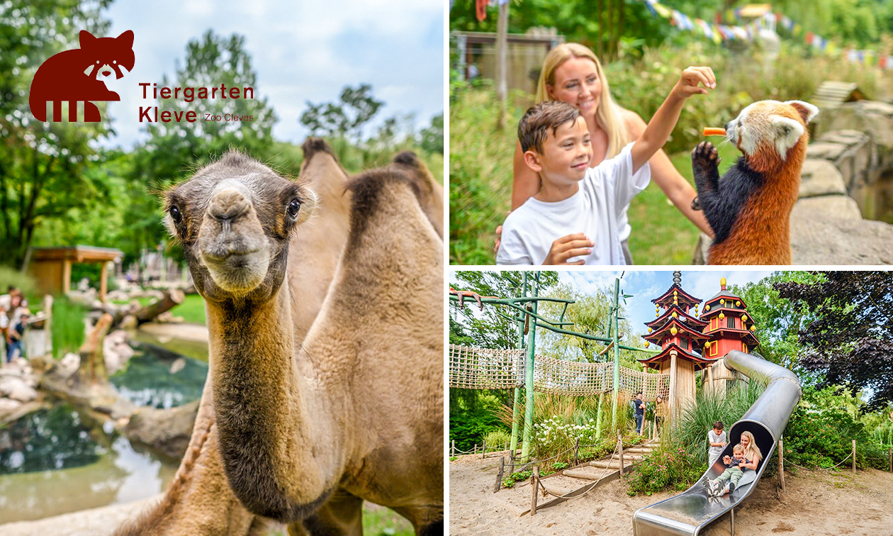 Entree voor de Dierentuin Kleef