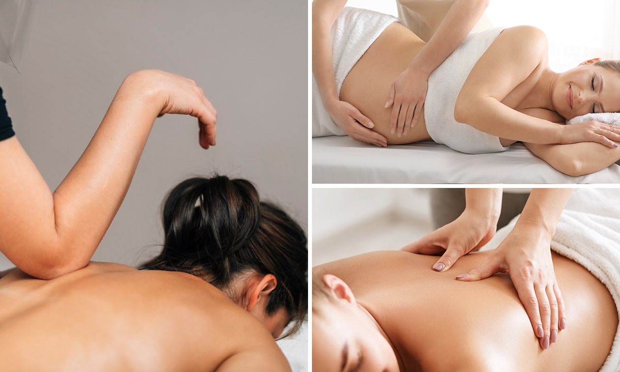 Massage naar keuze of ademsessie (90 - 120 min)