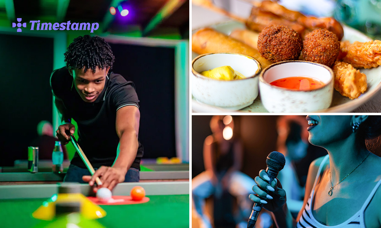 Karaoke + crazy pool met bitterballen (6 stuks)