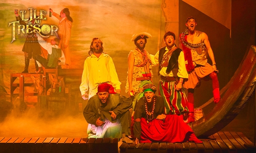 Ticket pour la comédie musicale ''L'île au Trésor''