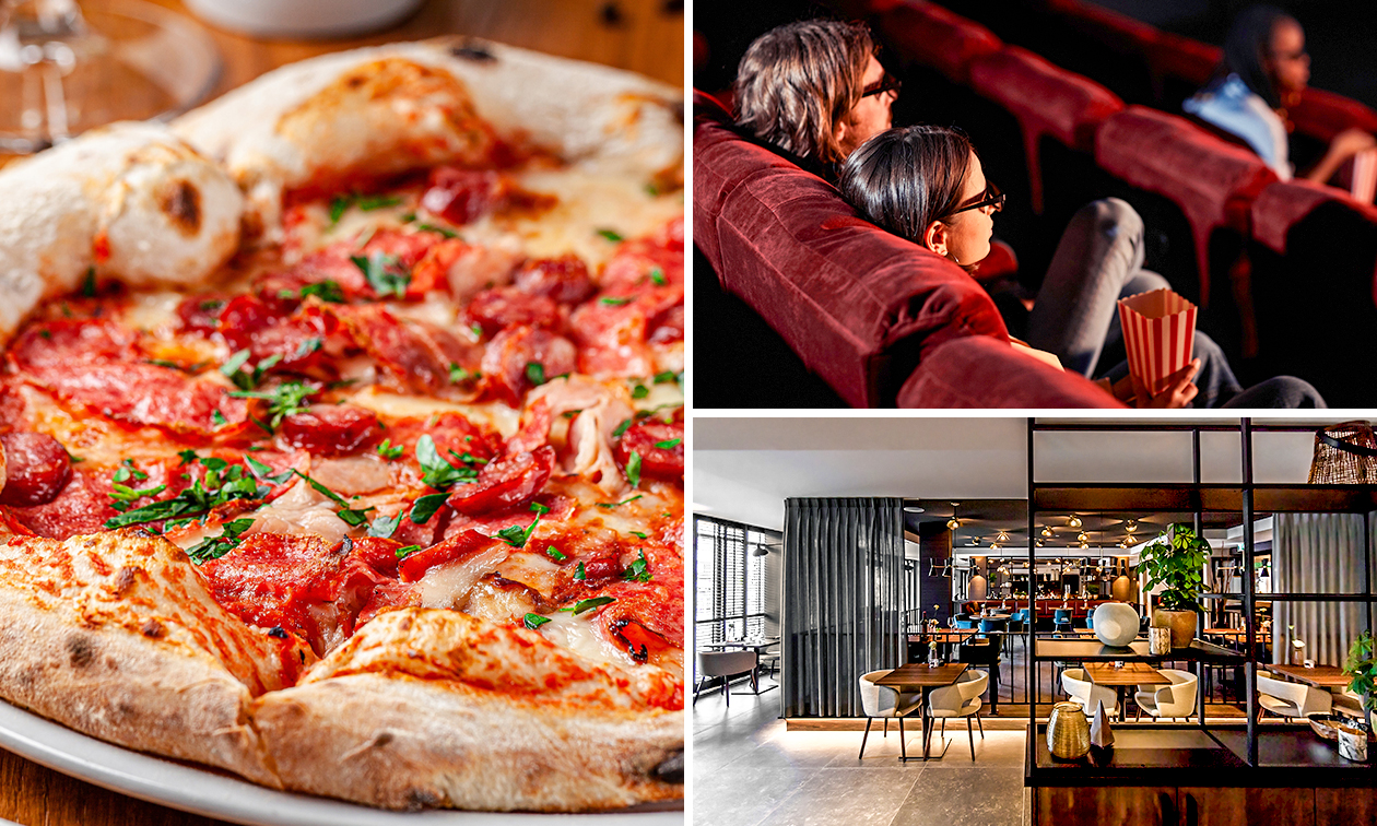 3-gangen diner à la carte + evt. filmticket bij Trattoria Culaccino