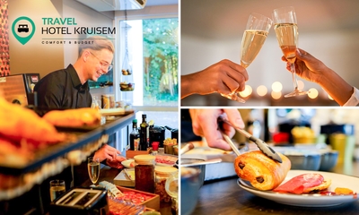 Luxe all-in ontbijtbuffet + glaasje cava