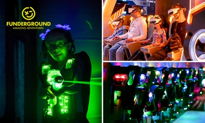 2, 3 oder 4 Runden Lasertag oder Laserplay (à 10 Min.) + opt. 1 Runde VEX Arena + Softgetränk