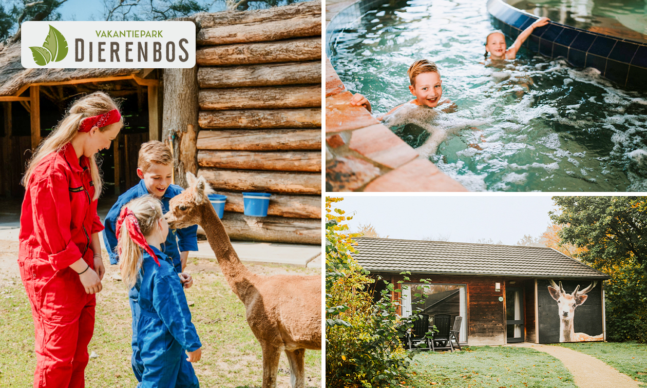 Midweek of weekend weg (voor 4-6 pers.) incl. entree dierentuinen