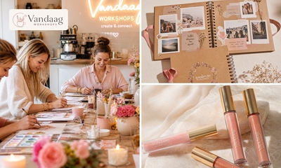 Workshop naar keuze (2 uur) + drankje + cakeje of luxe high tea