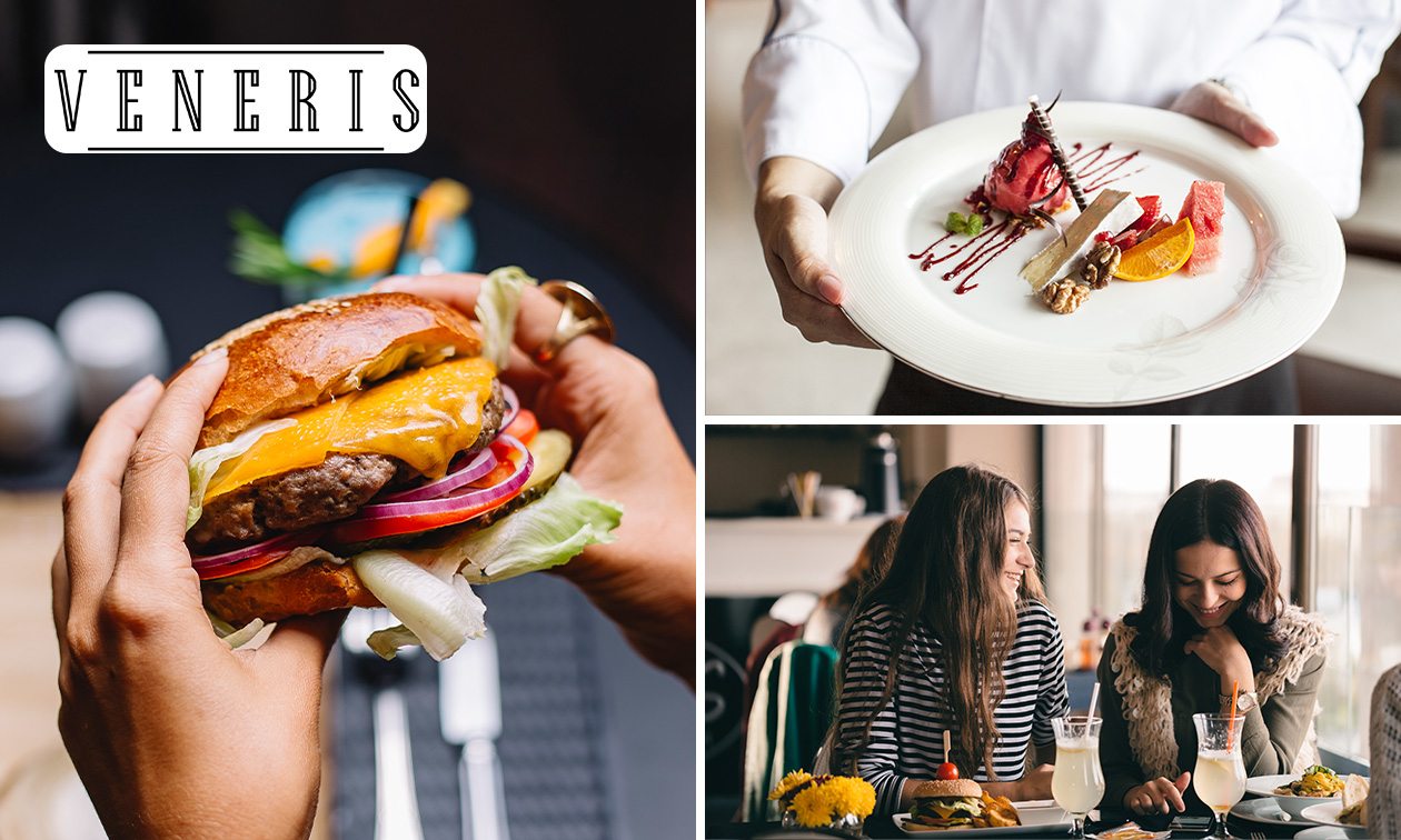 2- of 3-gangen burgerdiner bij Veneris in hartje Gent