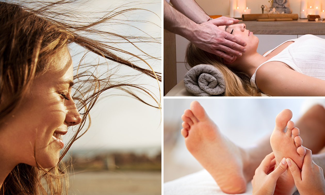 Energetische voetreflexmassage of craniosacraal- en/of reikibehandeling(en) (60 min)