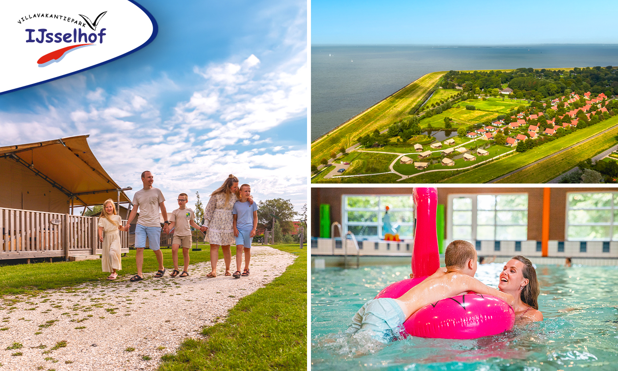 Weekend of (mid)week weg voor 6 personen aan het IJsselmeer